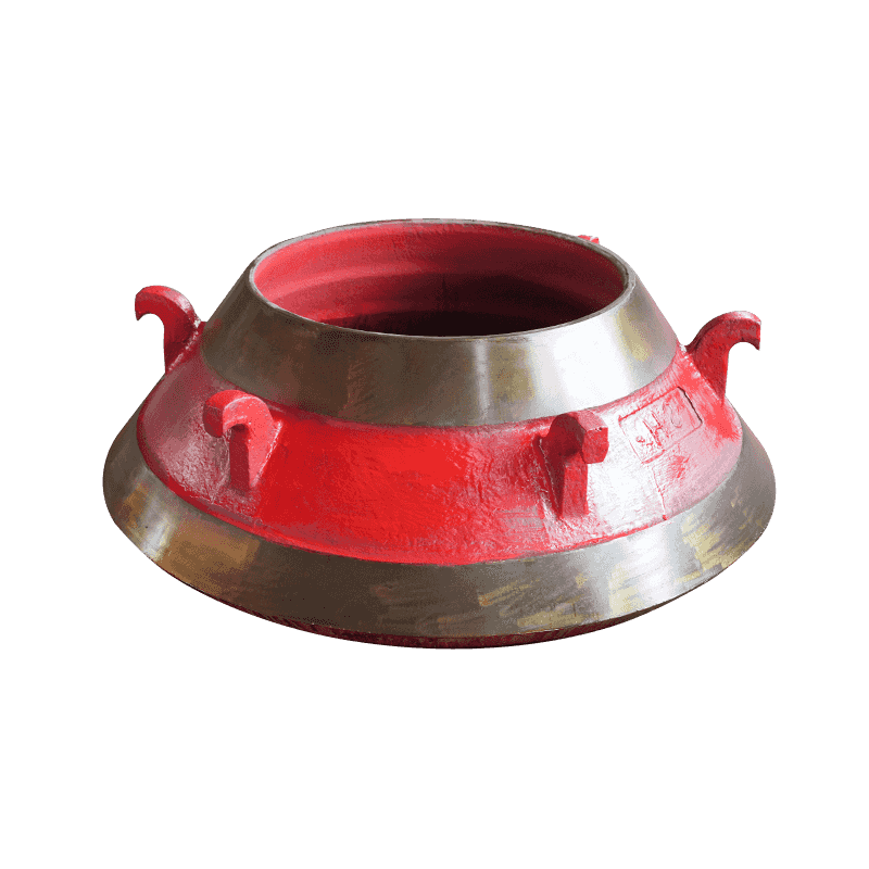 콘 크러셔 고망간강 모르타르 벽